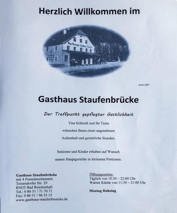 Gasthaus Staufenbrucke